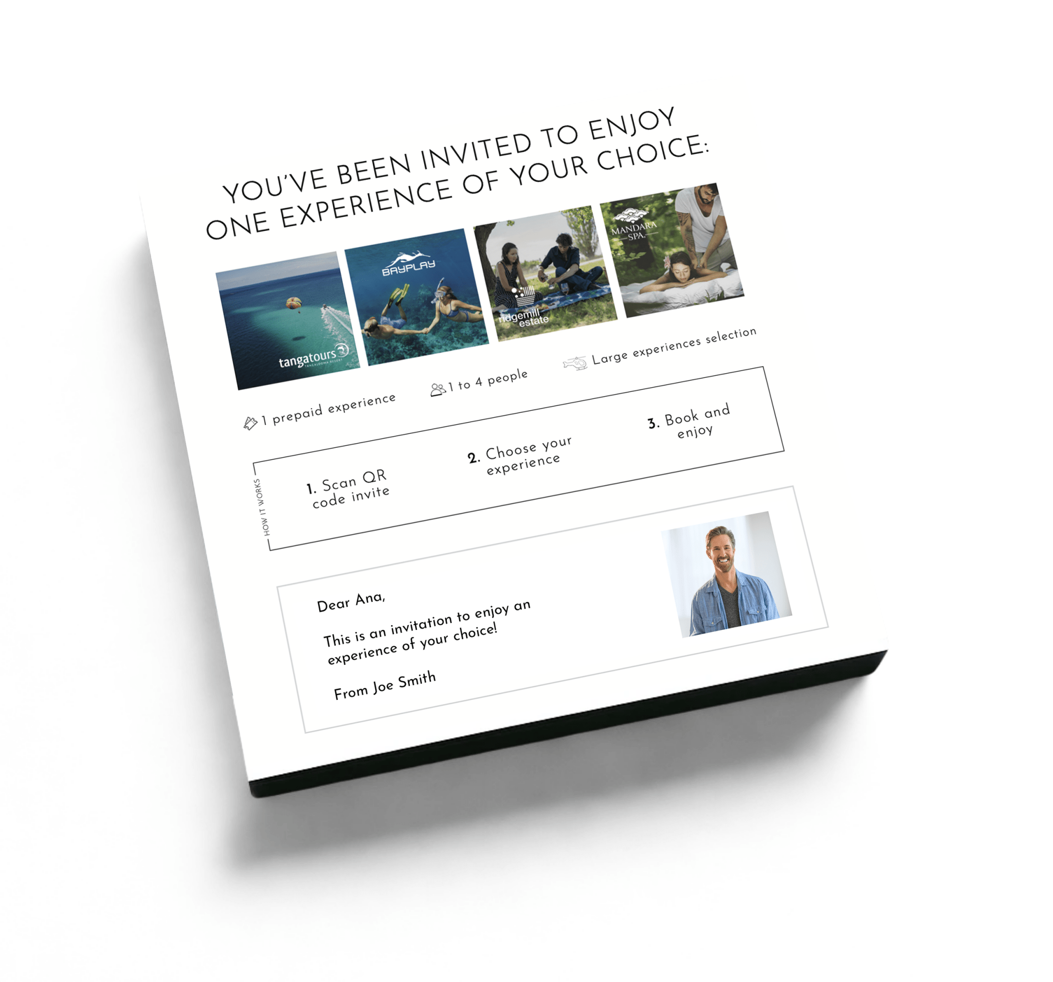 Moments for Two - Experience Portfolio for business - We Wander