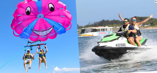 1 Hour Jet Ski Safari Plus Parasailing Experience - We Wander