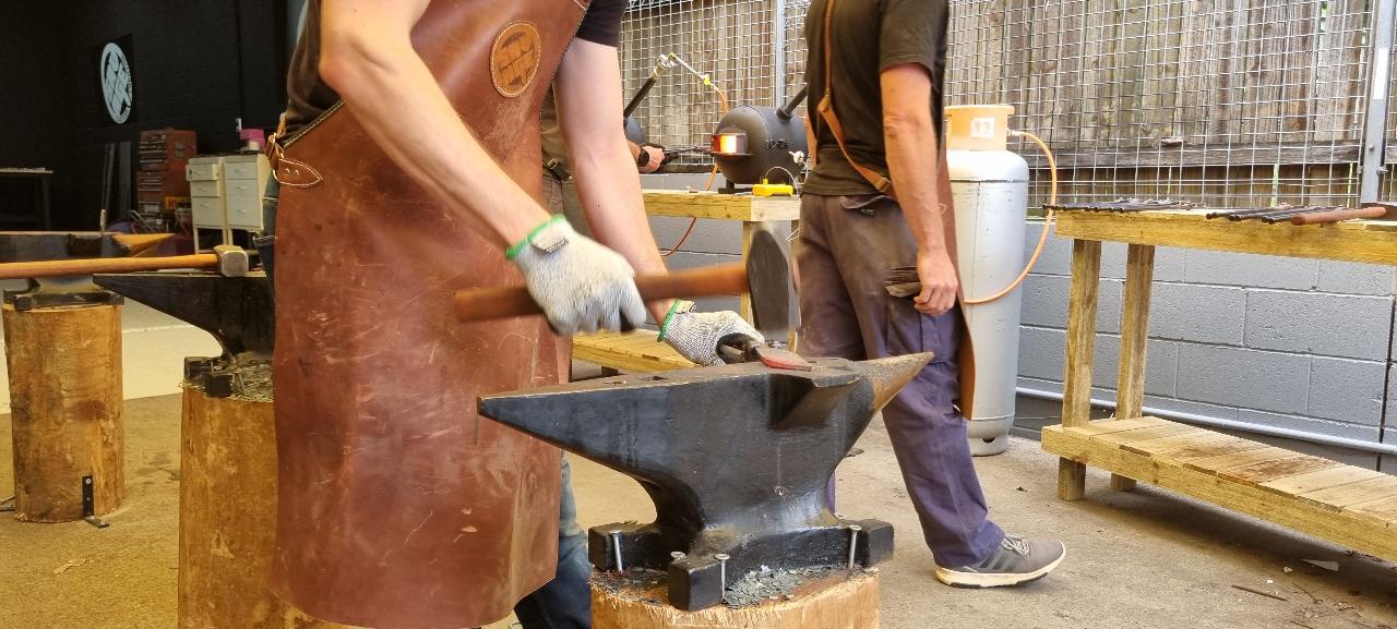 Beginner Blacksmith Blade Classes - Brisbane - We Wander