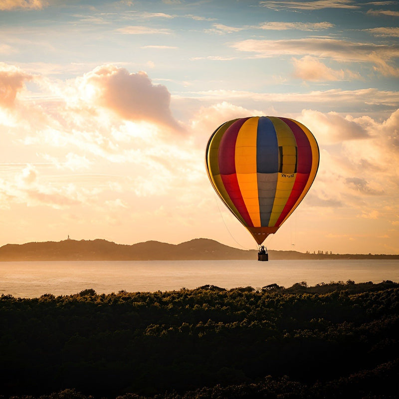 Hot Air Balloon Over The Camden Valley - We Wander