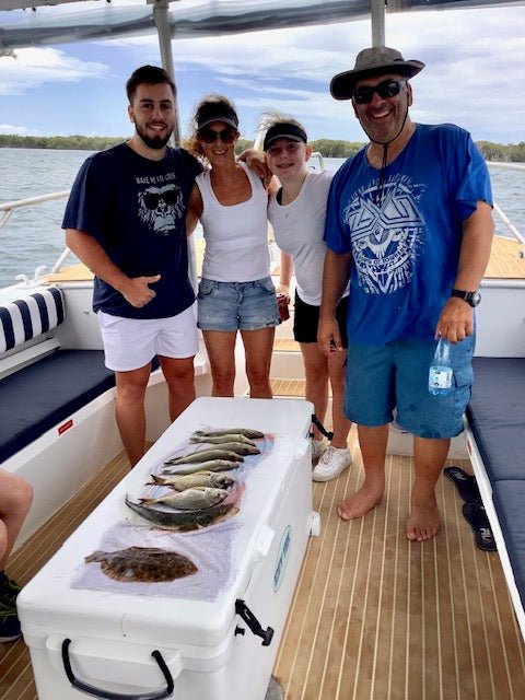 Shared Broadwater Fishing - Pickup From Runaway Bay - We Wander