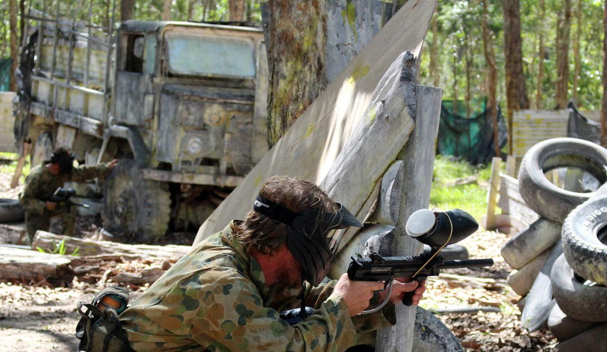 Skirmish Sunshine Coast Outdoor Paintball Session - We Wander