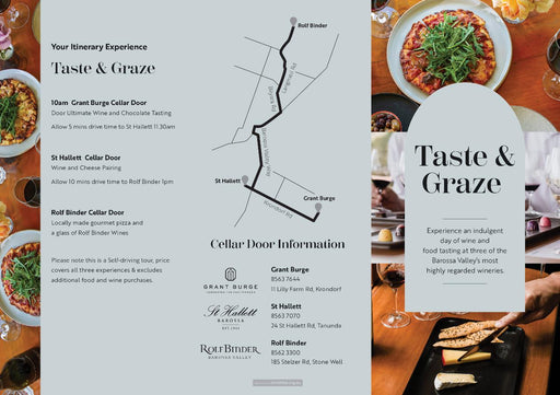 Taste & Graze - Barossa Food And Wine Trail - We Wander